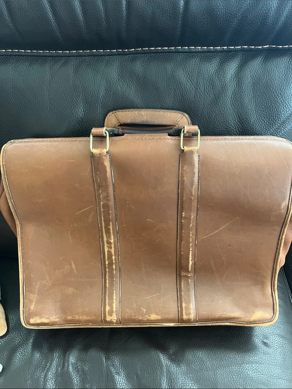 Coach Vintage Leather Briefcase w/ Combination Lock - 329 🔐 No 288 0122